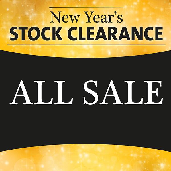 ALL NEW YEAR'S SALE